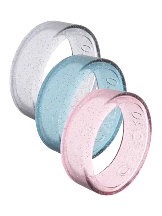 Front. QALO - QRNT Original 3PK Jelly Covers Size 06 - Jelly.