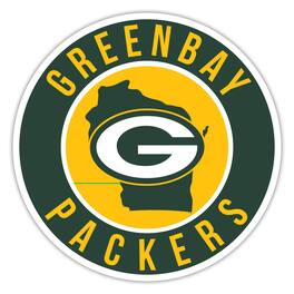 Fan Creations - Green Bay Packers 15" State Circle Sign - Multicolor