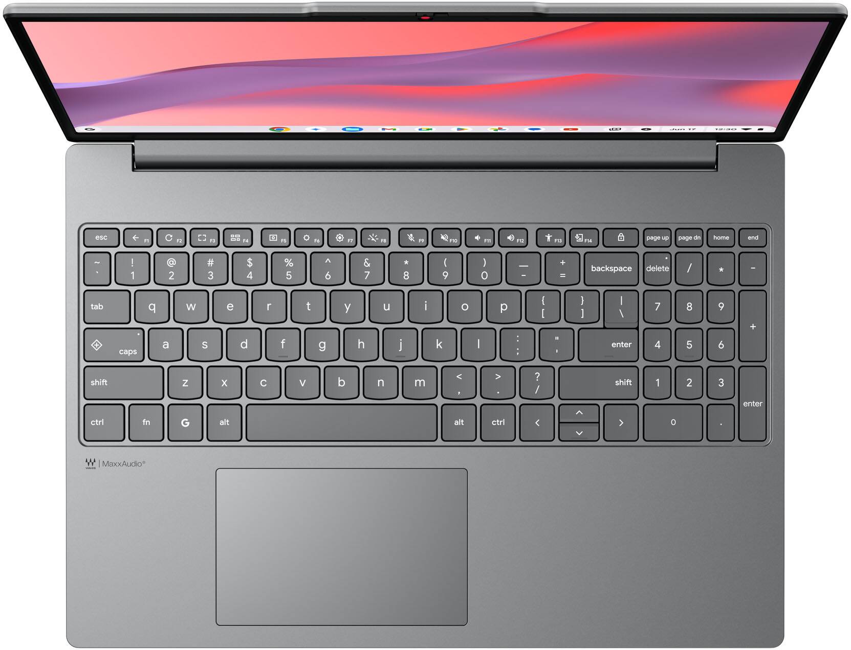 esc
F1
12
P.3
FA
F5
M
F7
F.B.
F9
F10
F91
F12
FSS
F14
page up
page dn
home
end
! 1
2
# 3
$ 4
% 5
6
& 7
8
( 9
) 0
+ -
backspace delete
/
*
-
tab
caps
q
a
W
S
e
d
r
f
t
g

h
u
j
i
k
O
I
p
: :
( [
" -
) ]
I / enter
7 4
8 5
9 6
+
shift
Z
x
C
V
b
n
m
<
>
? /
shift
1
2
3
enter
ctrl
fn
alt
alt
ctrl
o
MaxxAudio