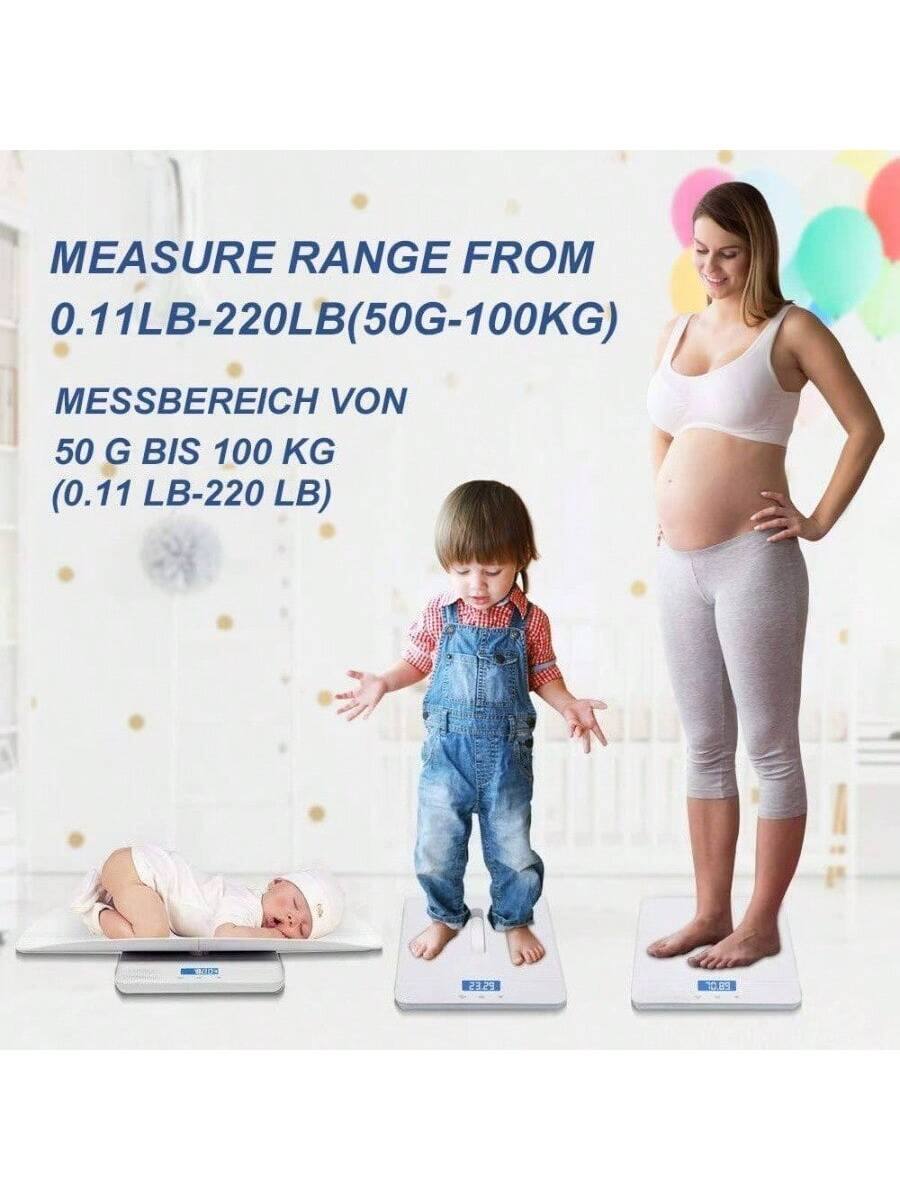 MEASURE RANGE FROM 0.11LB-220LB (50G-100KG)  
MESSBEREICH VON 50 G BIS 100 KG (0.11 LB-220 LB)