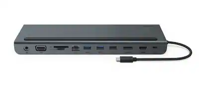 Belkin 11 in 1 USB C Hub with 4K HDMI, DP, VGA, 100W PD Docking Belkin 11 in 1 USB C Hub with 4K HDMI, DP, VGA, 100W PD Docking