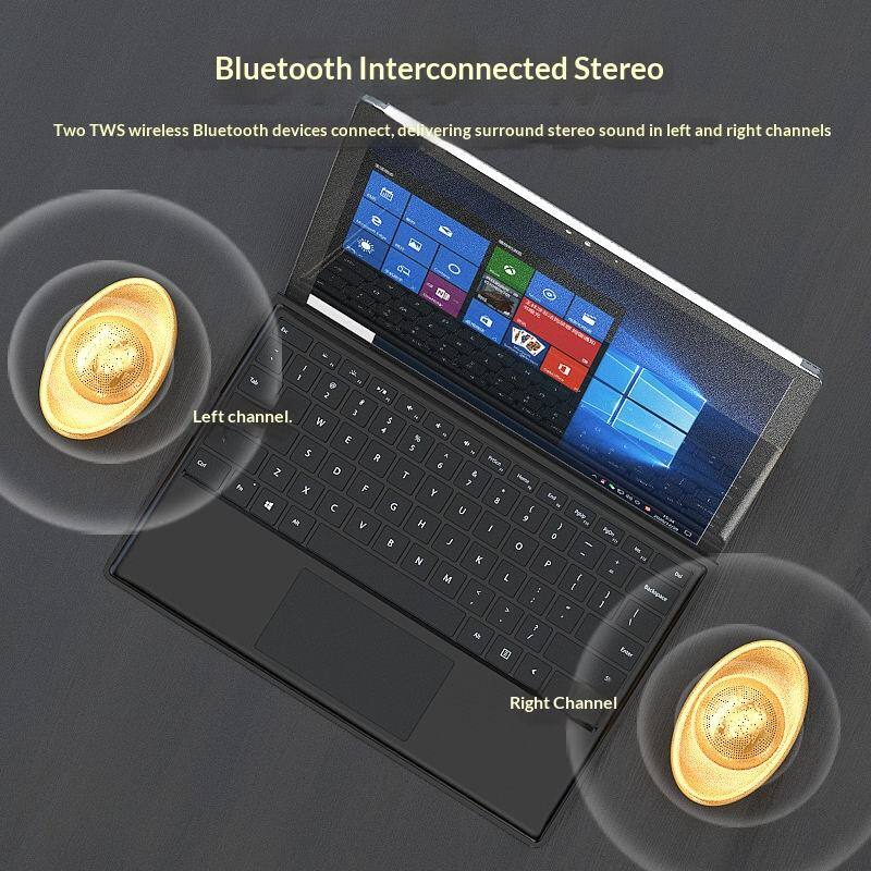 Bluetooth Interconnected Stereo

Two TWS wireless Bluetooth devices connect, delivering surround stereo sound in left and right channels

Left channel

Right Channel