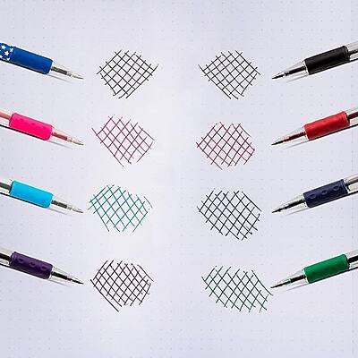 Alt View 3. Pentel -  R.S.V.P. Ballpoint Pens, Fine Point, 5 Pack  - Assorted Ink.