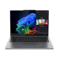 Front. Lenovo - ThinkPad X9-14 Gen 1 - Copilot+ PC - 14" 2K OLED Laptop - Intel Ultra 5 with 32GB Memory - 1TB SSD - Grey.
