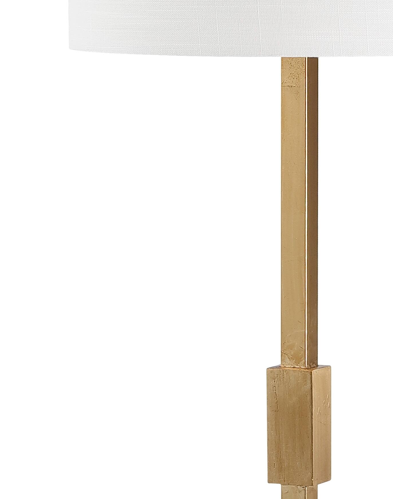 Alt View 4. Jonathan Y - Windsor 61.5" Resin/Metal LED Floor Lamp, Gold Leaf - Gold Leaf.