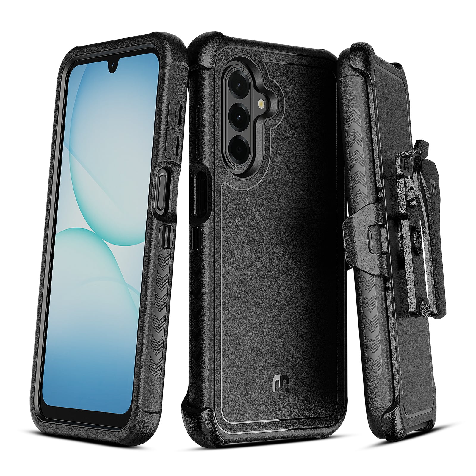 Mybat Pro - Maverick Series Case w/ Holster for Samsung Galaxy A17 5G - Black