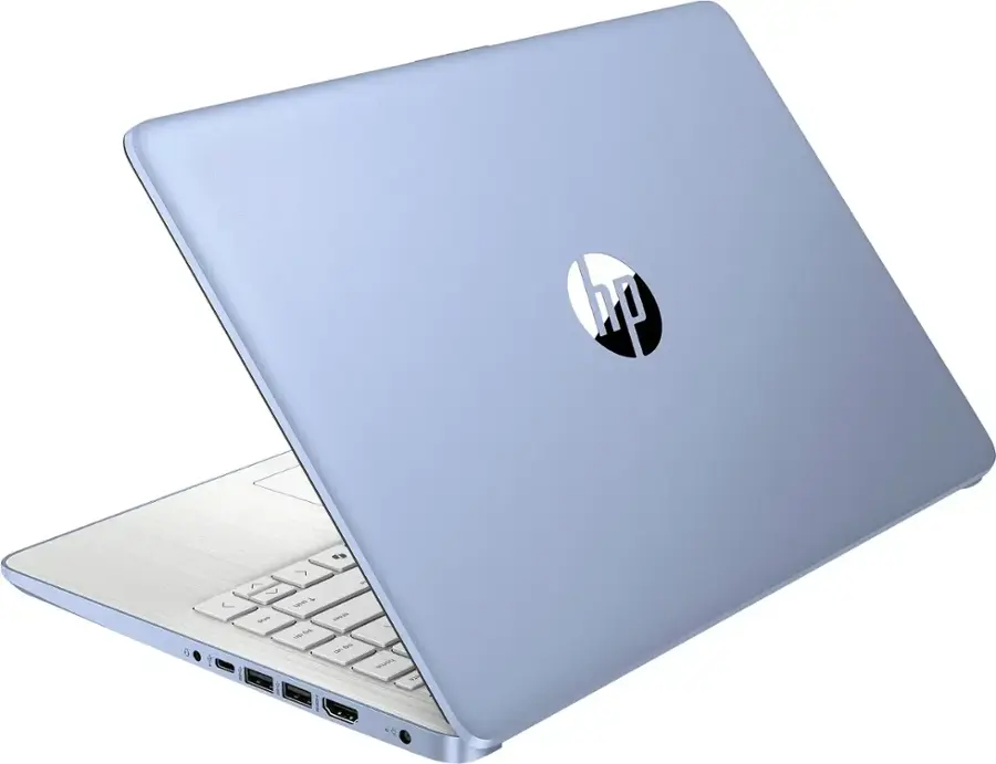 HP 14 Laptop Intel Processor N150 4GB Memory 128GB UFS Sky Blue 14 Hp 14 laptop intel processor n150 4gb memory 128gb ufs sky blue 14