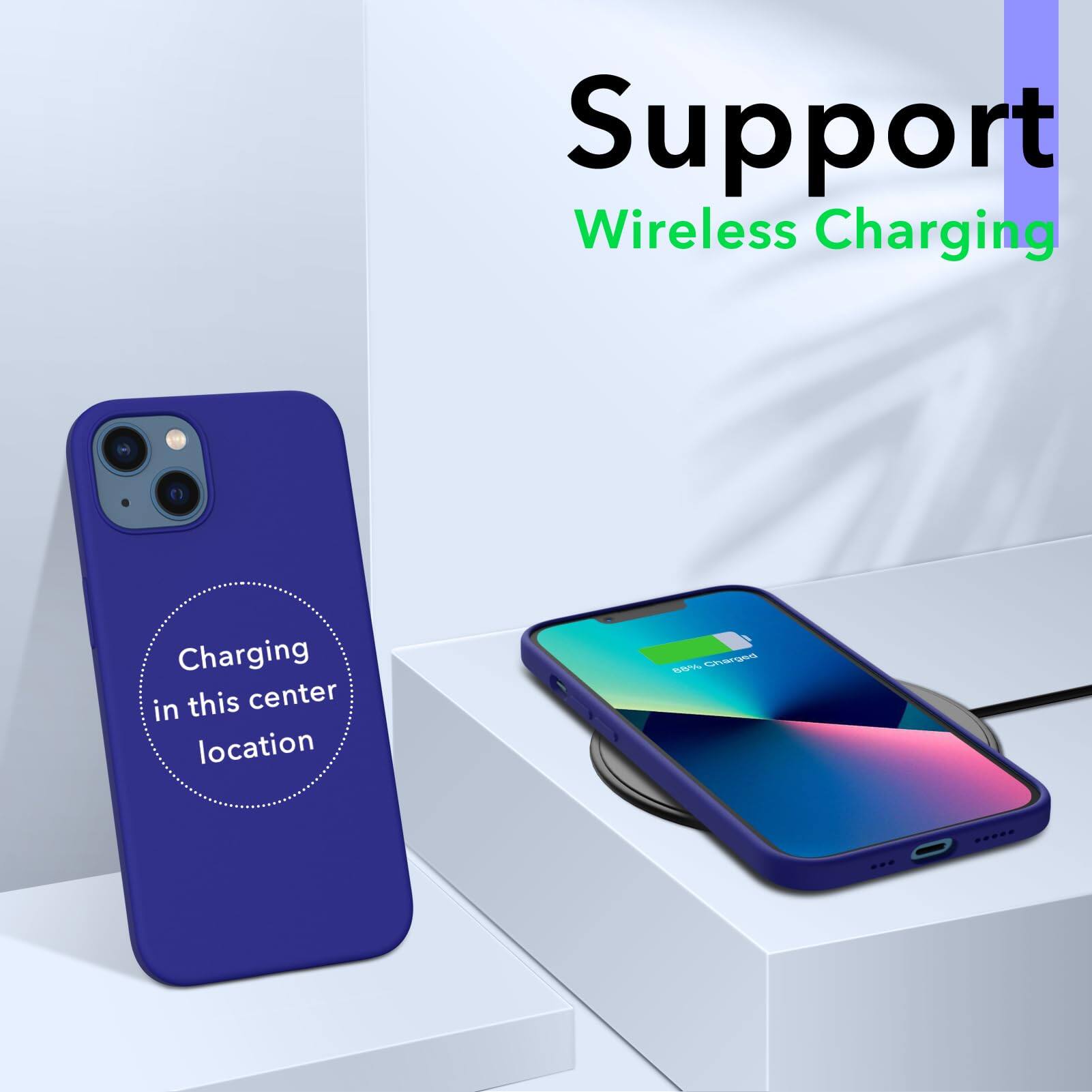 Support Wireless Charging Charging in this center location