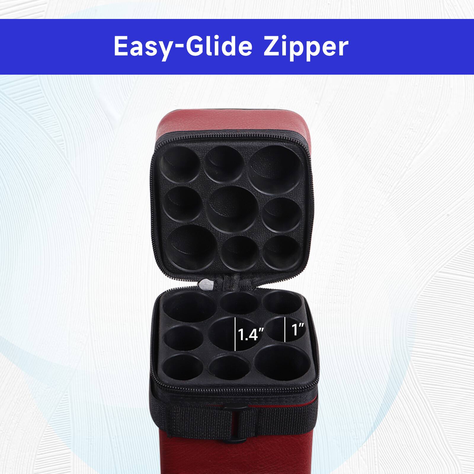 Easy-Glide Zipper, 1.4", 1"