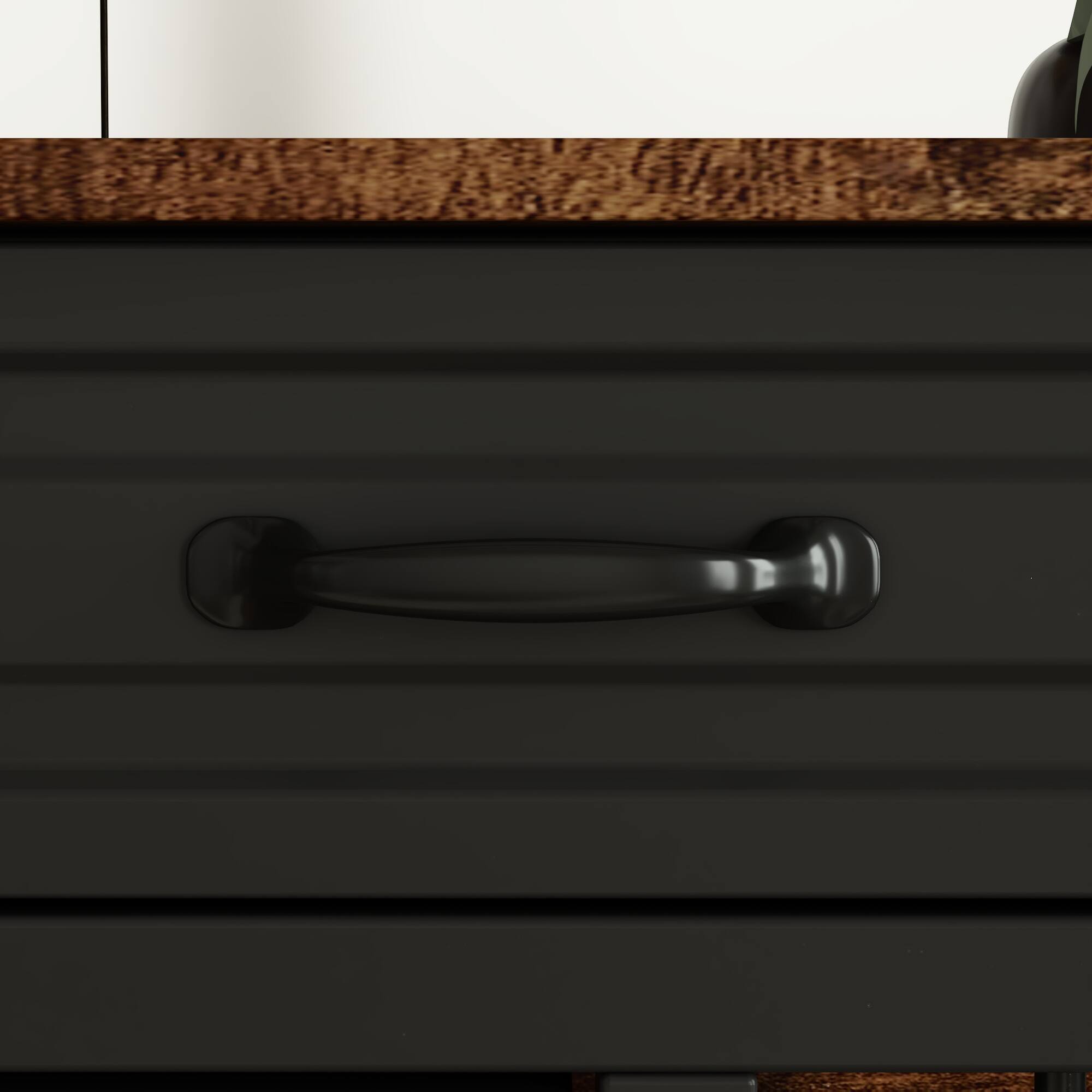 Alt View 9. FUFU & GAGA - Furniture-Style Dual Dog Crate with Storage - Convertible 2-Room Pet House for Living Room.