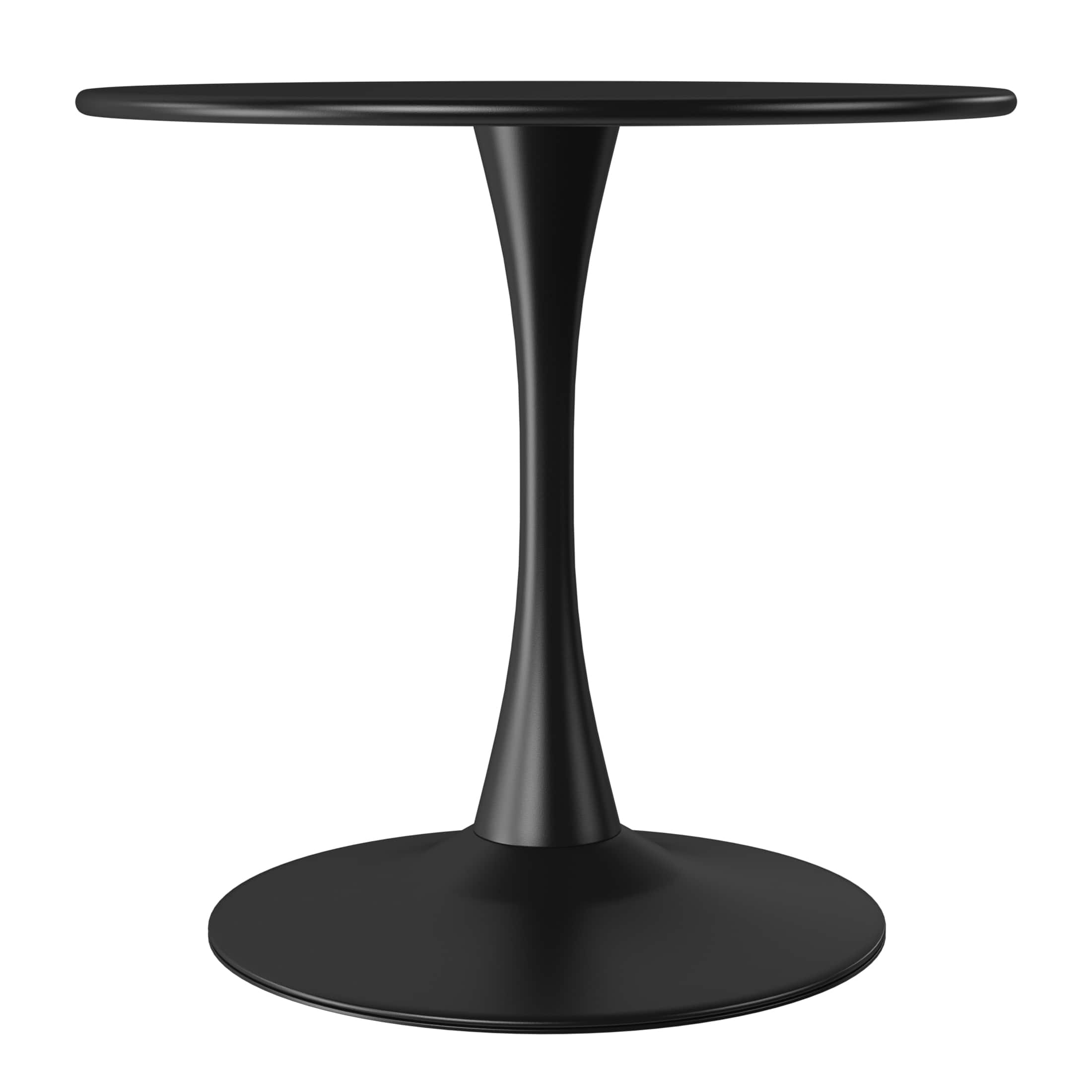 "WestinTrends - Playa 31.5"" Round Outdoor Indoor Metal Cocktail Dining Table - Black" price history on PriceWatchPro