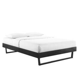 Modway - Billie Wood Queen Platform Bed Frame - Black