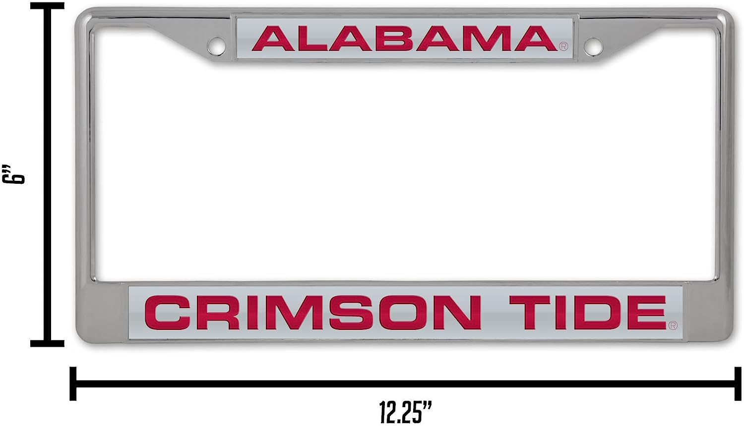 ALABAMA  
CRIMSON TIDE  

6" x 12.25"