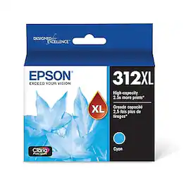 Epson - T312XL High Yield Ink Cartridge - Cyan