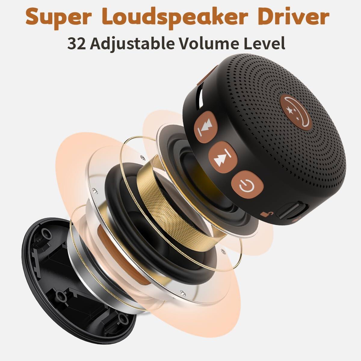 Super Loudspeaker Driver  
32 Adjustable Volume Level