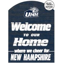 Jardine - New Hampshire Wildcats 16'' x 22'' Indoor/Outdoor Marquee Sign - Blue