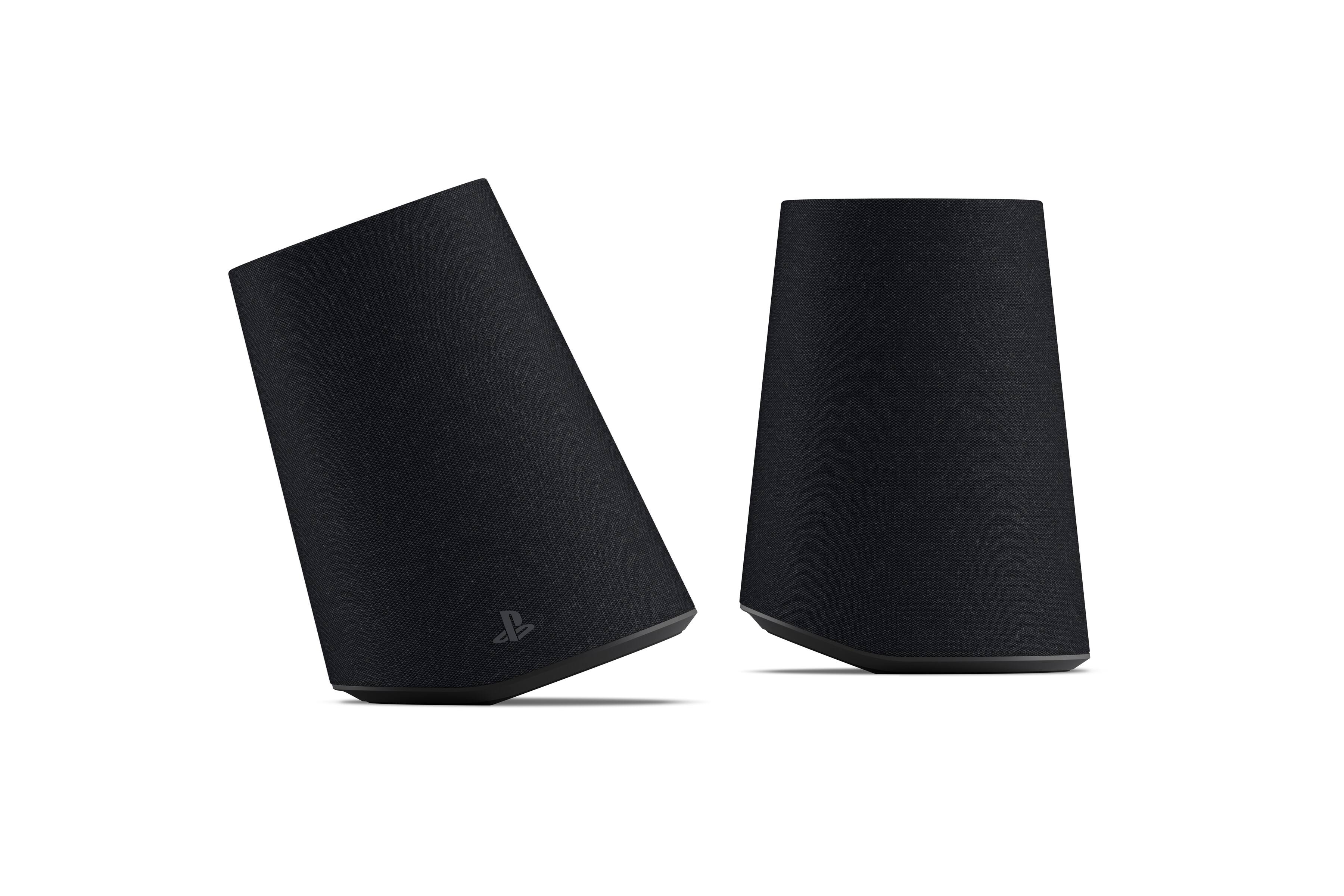 Alt View 3. Sony Interactive Entertainment - PULSE Elevate Wireless Speakers Pair for PS5, PC/Mac & Mobile - Black.