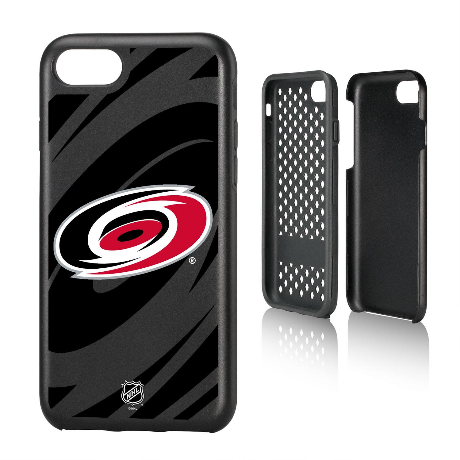 Alt View 2. Keyscaper - Carolina Hurricanes iPhone Mono Tilt Rugged Case - 13 Pro - Multicolor.