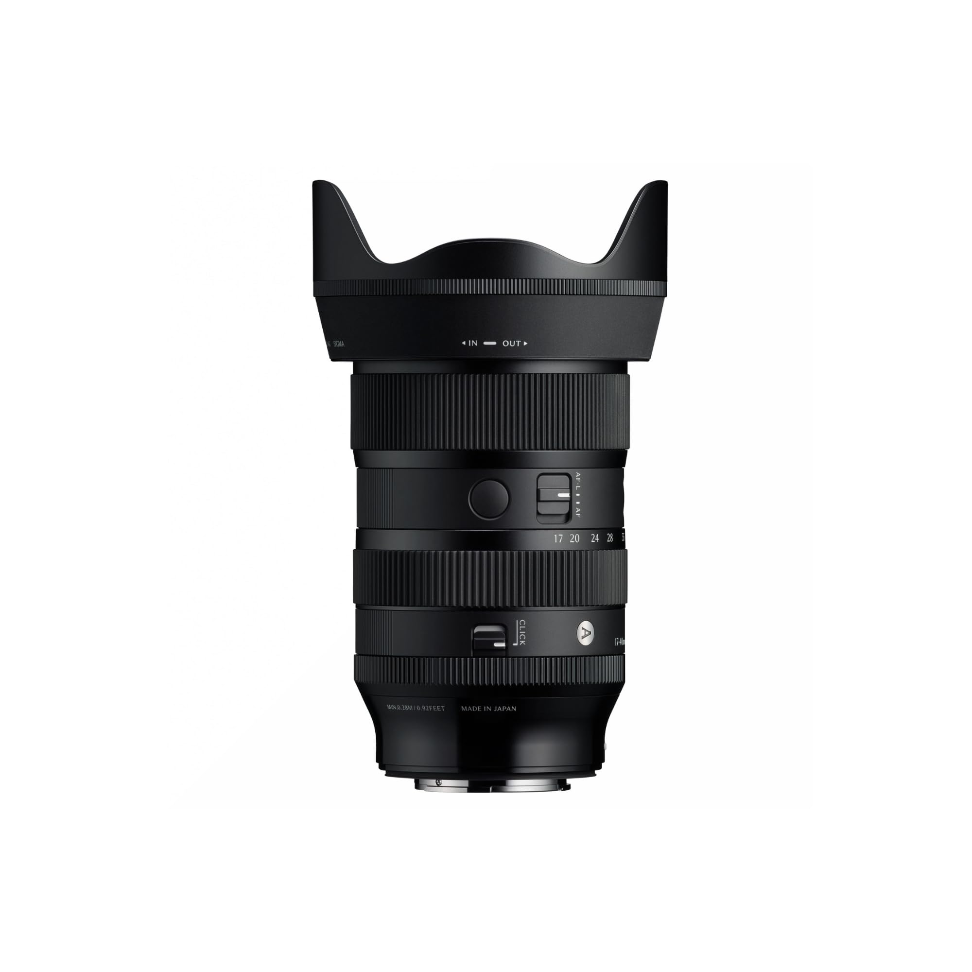 Sigma 17 40mm f/1.8 DC Art with High Speed Autofocus Dual AFL