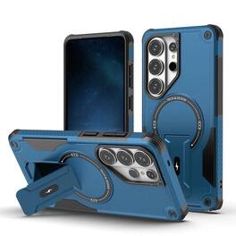 UUCOVER - Magnetic Rugged Case for Samsung Galaxy S26 Ultra with Kickstand, Support MagSafe Shockproof Hybrid Protective Cover - Darkblue