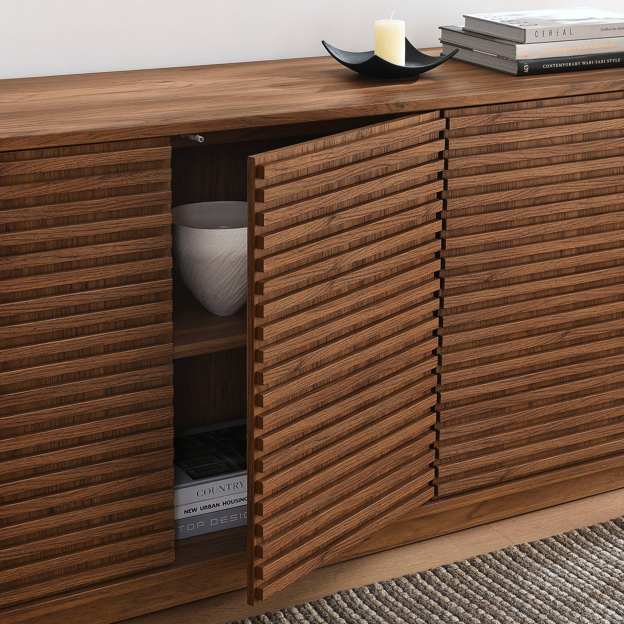 Sure, here is the corrected and grouped text from the image:

- CEREAL
- CONTEMPORARY WOODEN STYLE
- COUNTRY
- NEW URBAN HOUSING
- TOP DESIGN