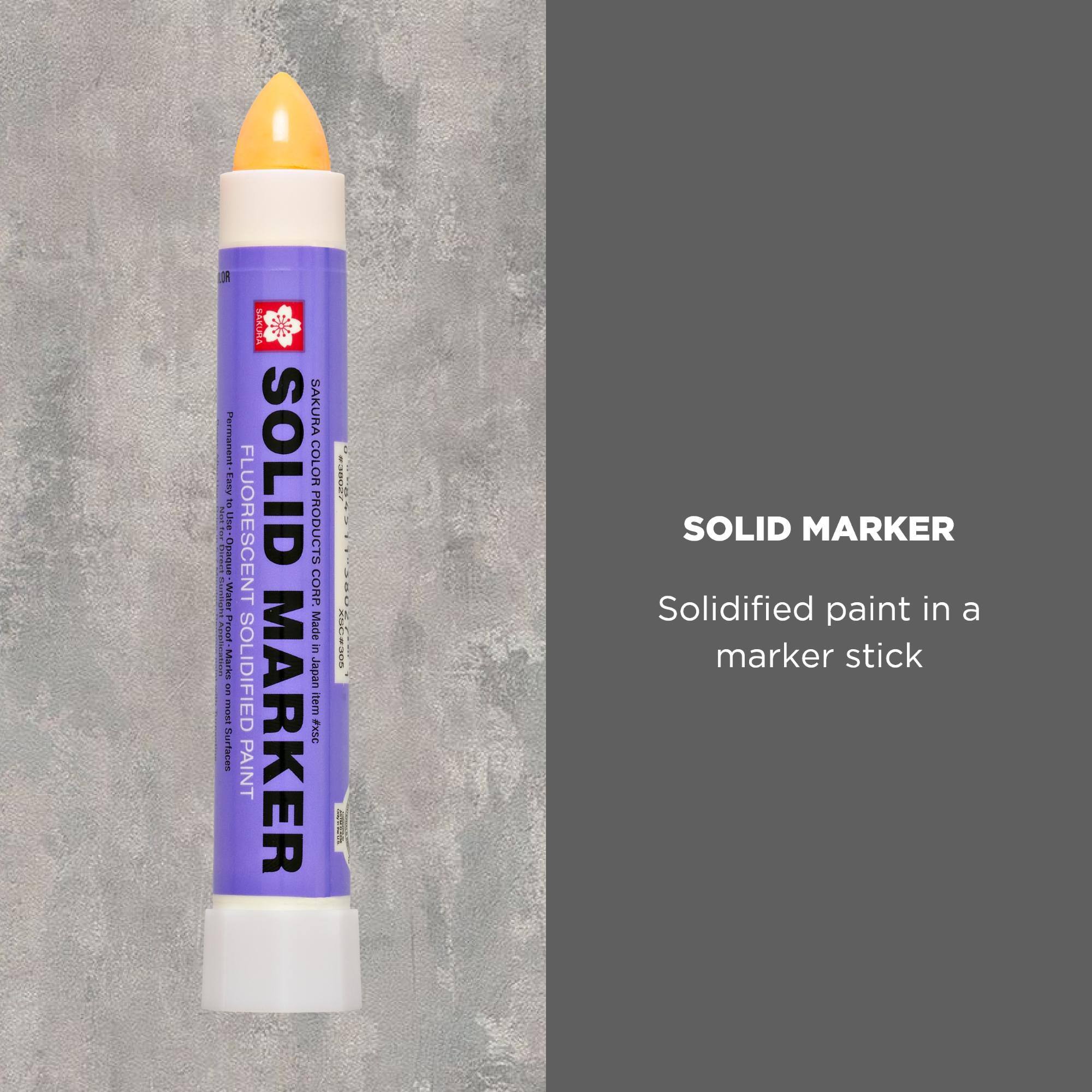 Sakura Solid Paint Markers, Fluorescent Orange, 3 Pack - Best Buy