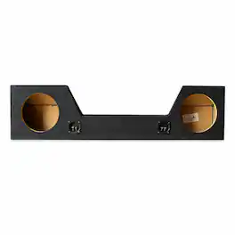 SoundBox - LCE-D009/12U, Ram Quad Cab Dual 12 Subwoofer Enclosure, 2019-2024
