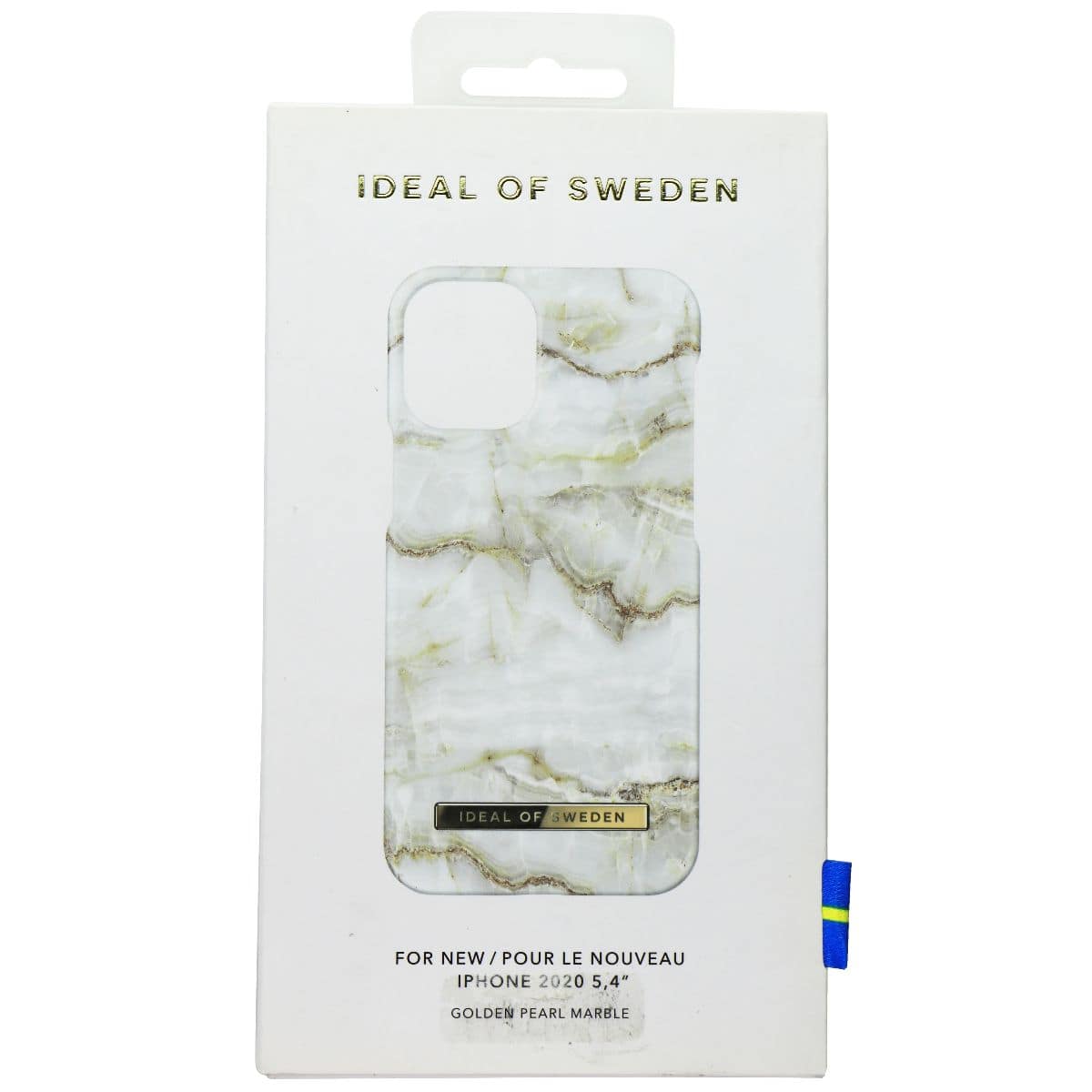 iDeal of Sweden - Hard Case for Apple iPhone 12 mini - Golden Pearl Marble - Multicolor