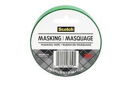 Scotch - Expressions Masking Tape, 0.94 in. x 20 yds., Primary - Green
