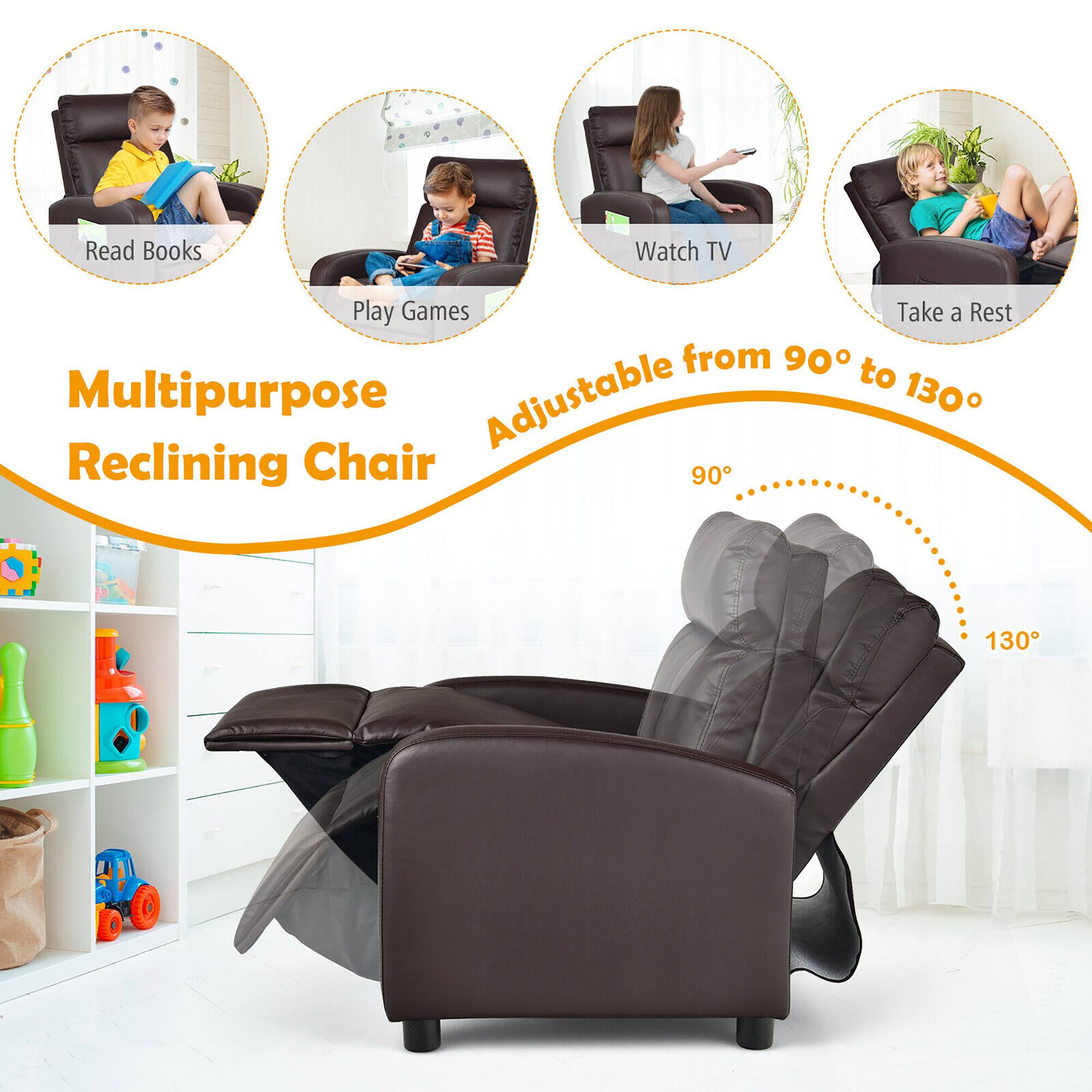 Multipurpose Reclining Chair

Adjustable from 90° to 130°

- Read Books
- Play Games
- Watch TV
- Take a Rest