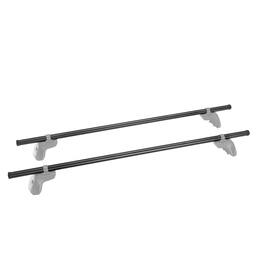 Yakima - RoundBar XL 78 Inch Steel Round Roof Rack System Crossbars, Set of 2 - Black
