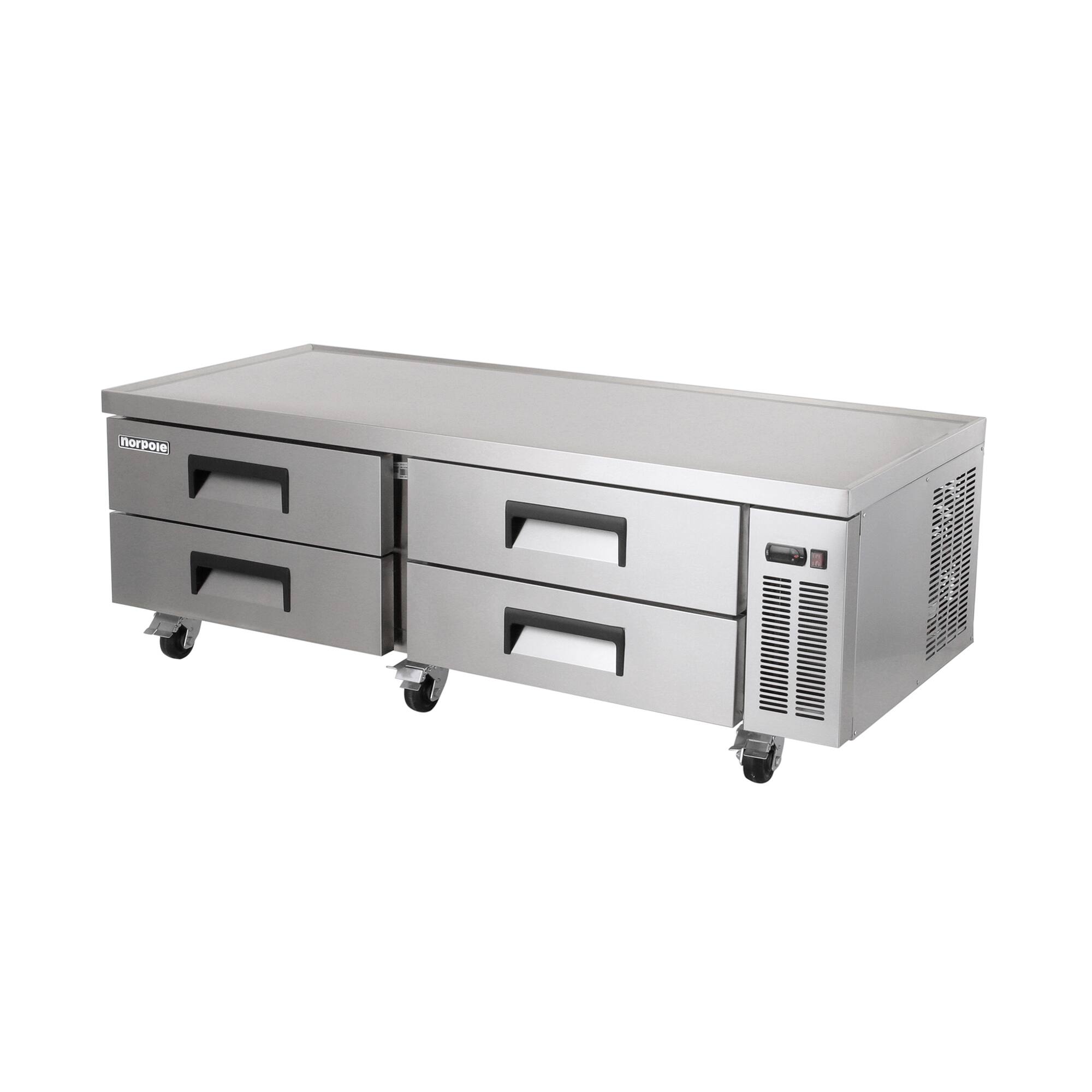 Alt View 2. Magic Chef - Commercial 72 in. Wide in Stainless Steel - Stainless Steel.