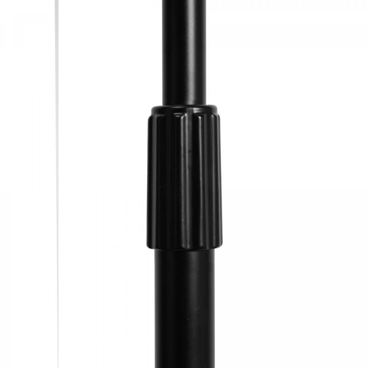 Alt View 1. On Stage Stands - On-Stage MS7701B Euro-Boom Microphone Stand, Black - black.