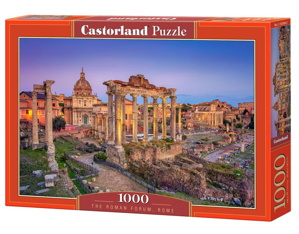 Castorland Puzzle, Castorland, 1000, THE ROMAN FORUM, ROME, G-105304-2, KN 1000 | KBO