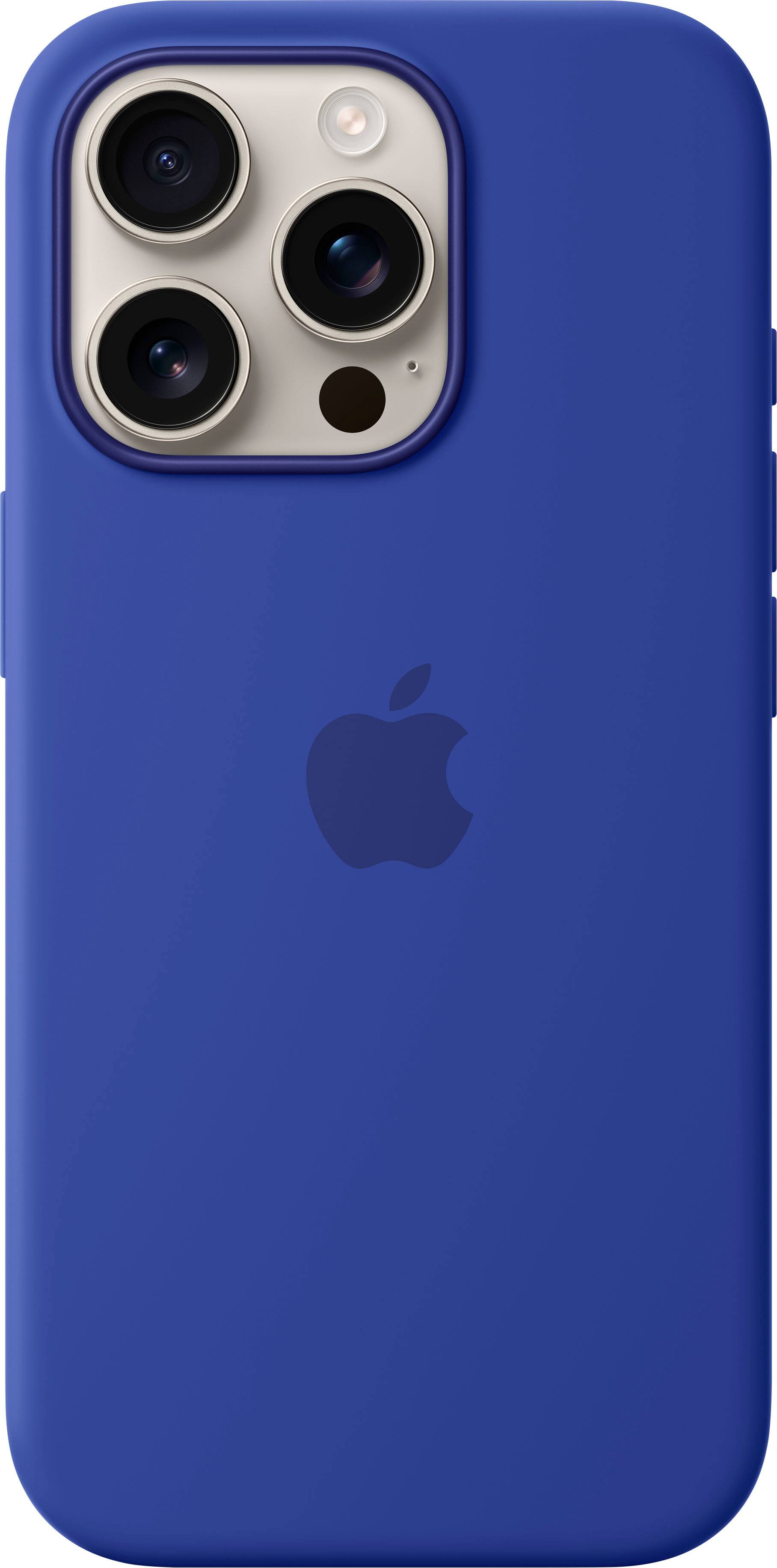 Alt View 11. Apple - iPhone 16 Pro Silicone Case with MagSafe - Ultramarine.
