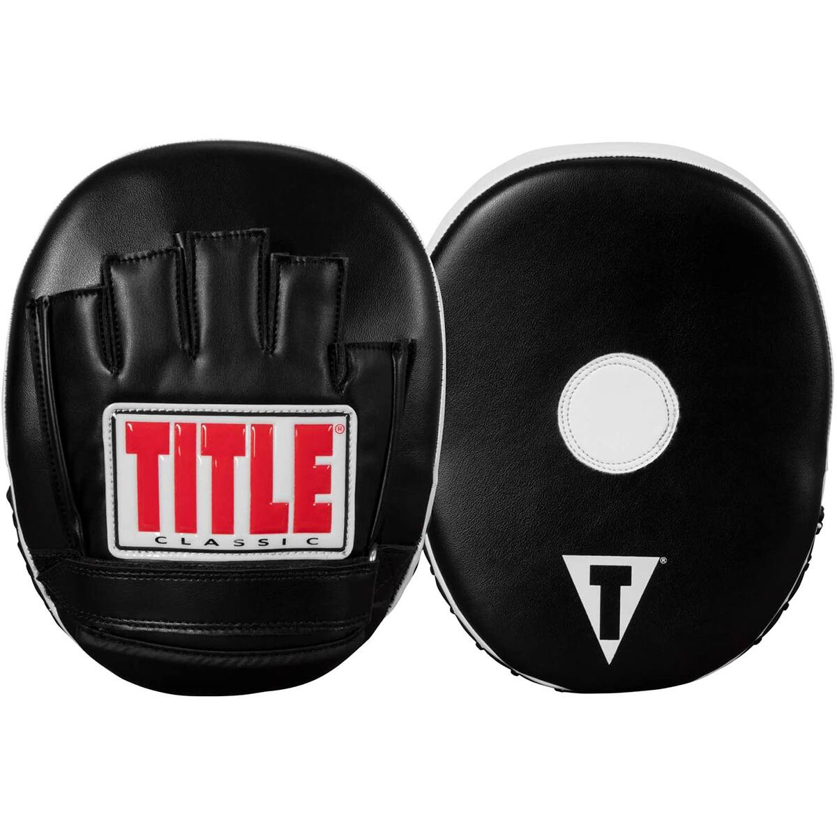 TITLE Boxing - Classic Panther Micro Mitts 2.0 - Black - Black/White