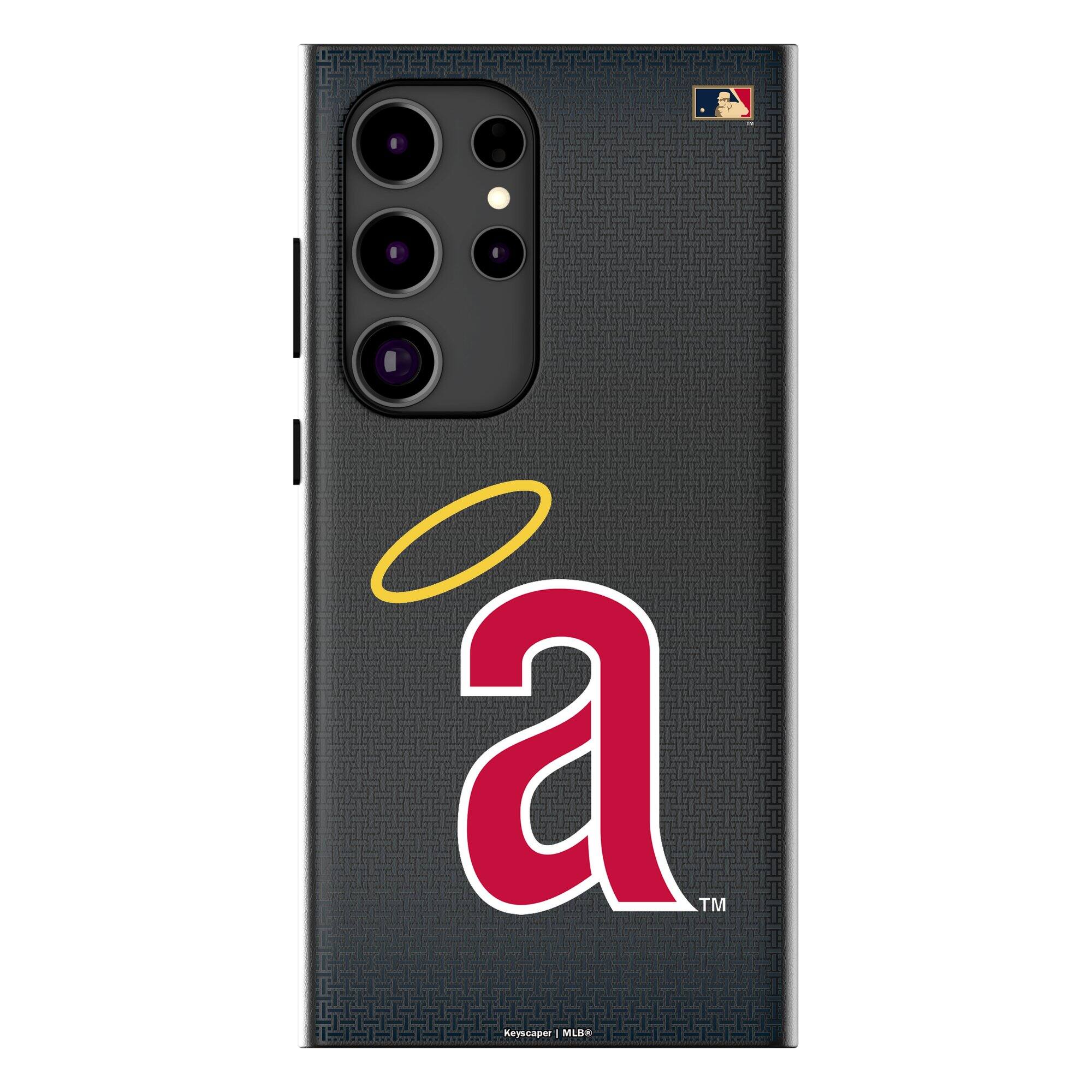 Keyscaper - Cooperstown Teams - Los Angeles Angels - California Angels Cooperstown Collection 1971 Galaxy Magnetic Bump Case - S25 - Black price history on PriceWatchPro