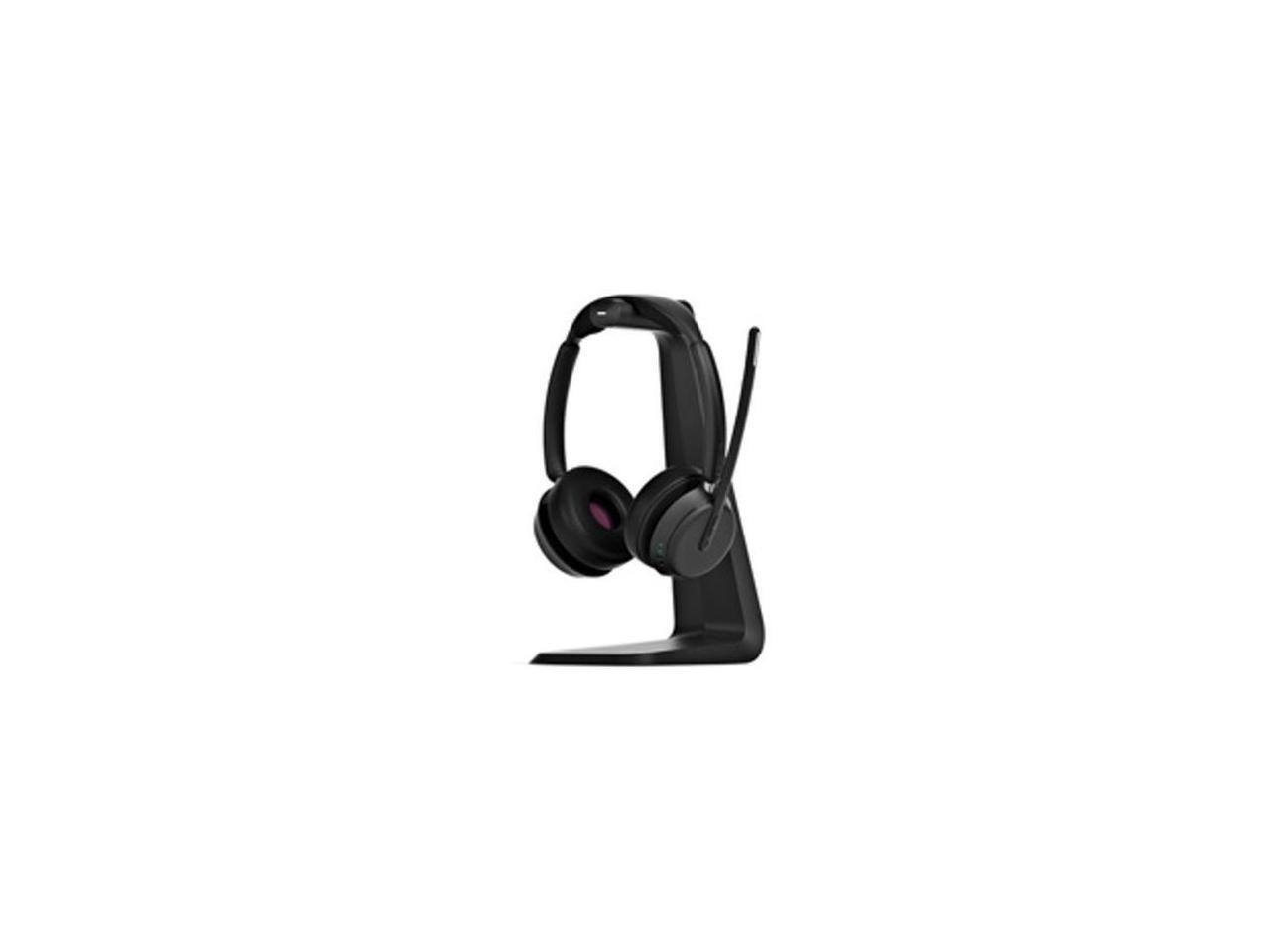 Alt View 7. EPOS - EPOS IMPACT 1061 Headset - Stereo - Wireless - Bluetooth - On-ear - Binaural - Circumaural - Noise Canceling - Black.