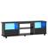 Angle. Bestier - Bestier 70'' Gaming TV Stand with Storage, LED Media Console - Black Carbon Fiber.