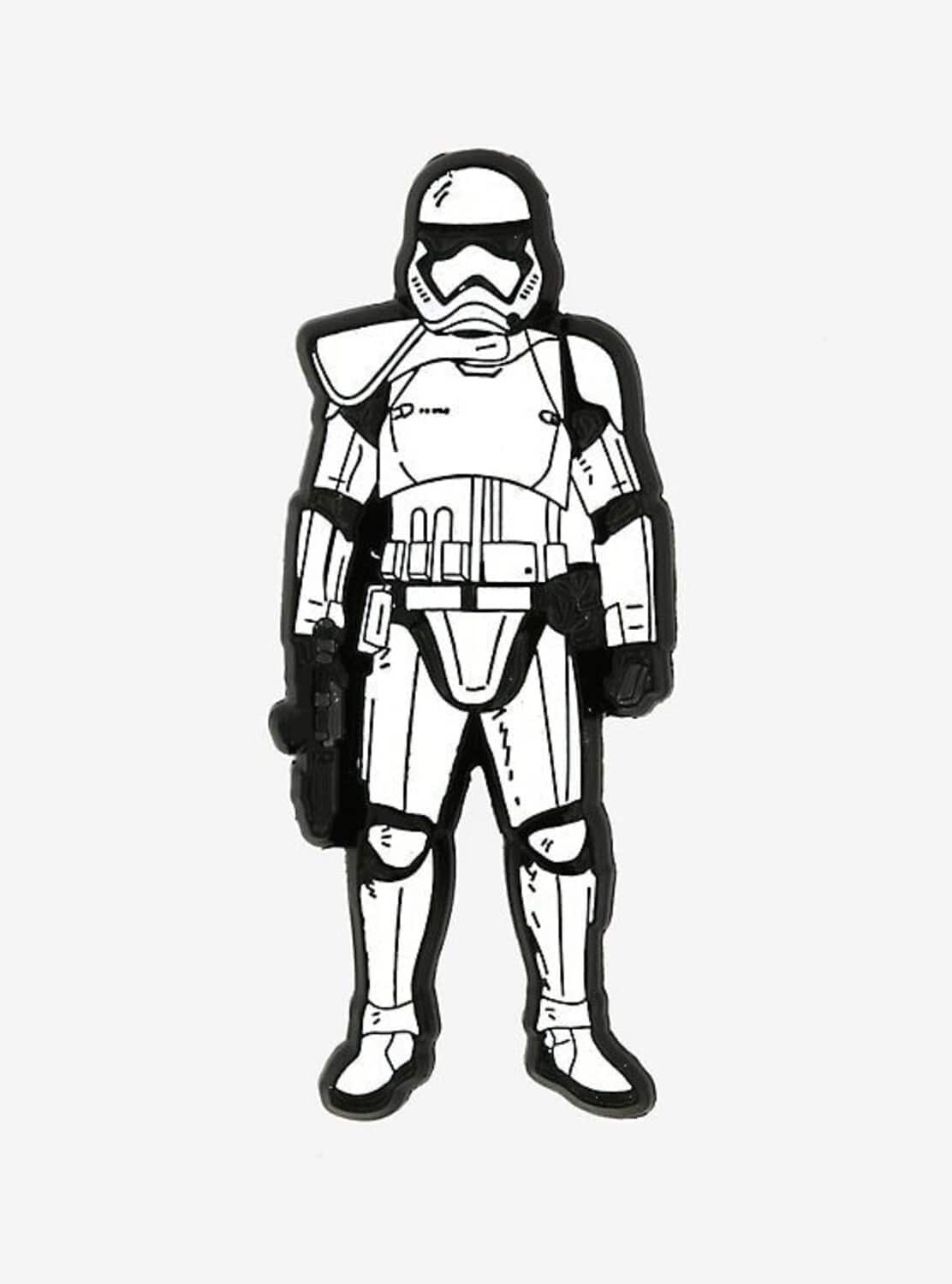 PopMarket - Star Wars: The Rise Of Skywalker Stormtrooper Enamel Pin - Mulitcolor price history on PriceWatchPro