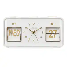 DAY WED 12 1 11 10 LA CROSSE CLOCK CO. 9 8 7 6 5 2 3 4 DATE 27