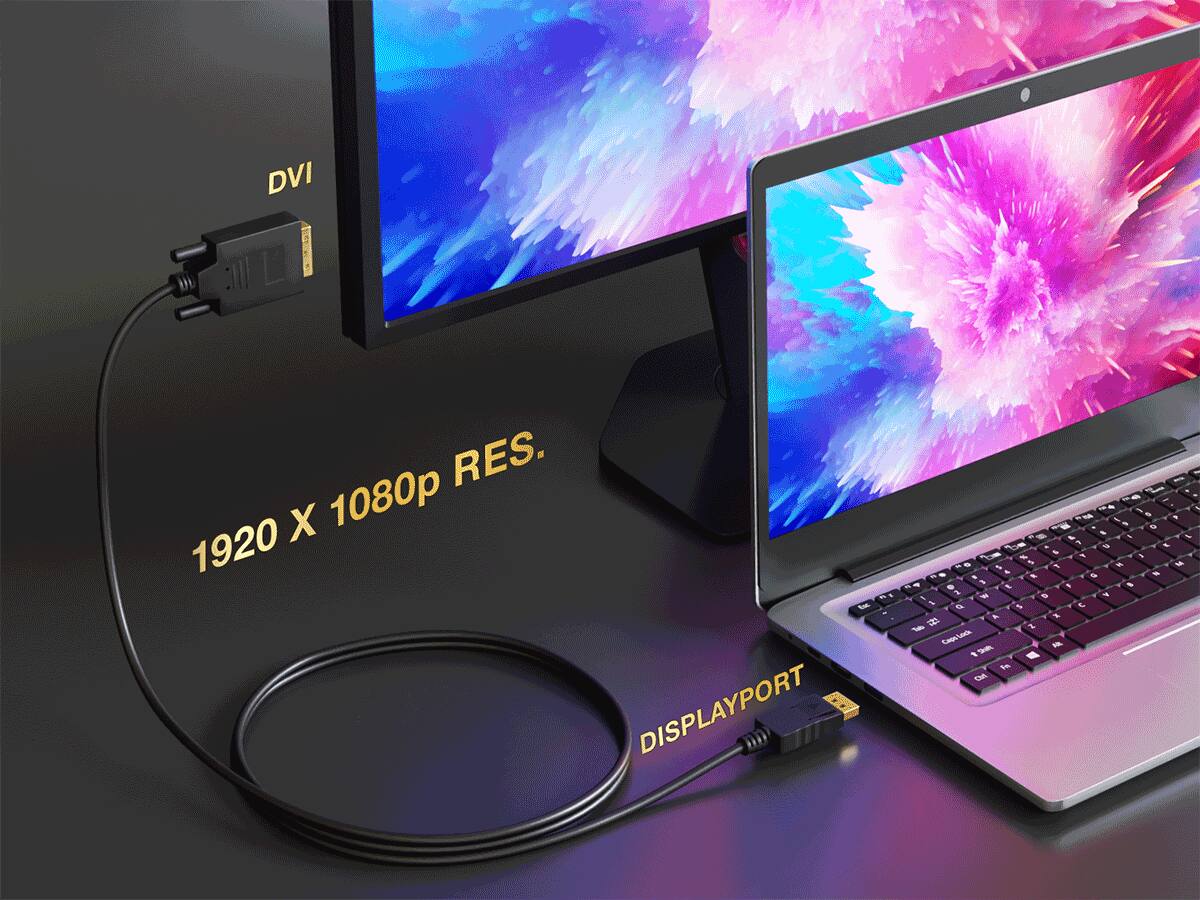 DVI III RES. X 1080p 1920 - DISPLAYPORT