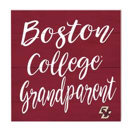 Jardine - Boston College Eagles 10'' x 10'' Grandparent Plaque - Maroon
