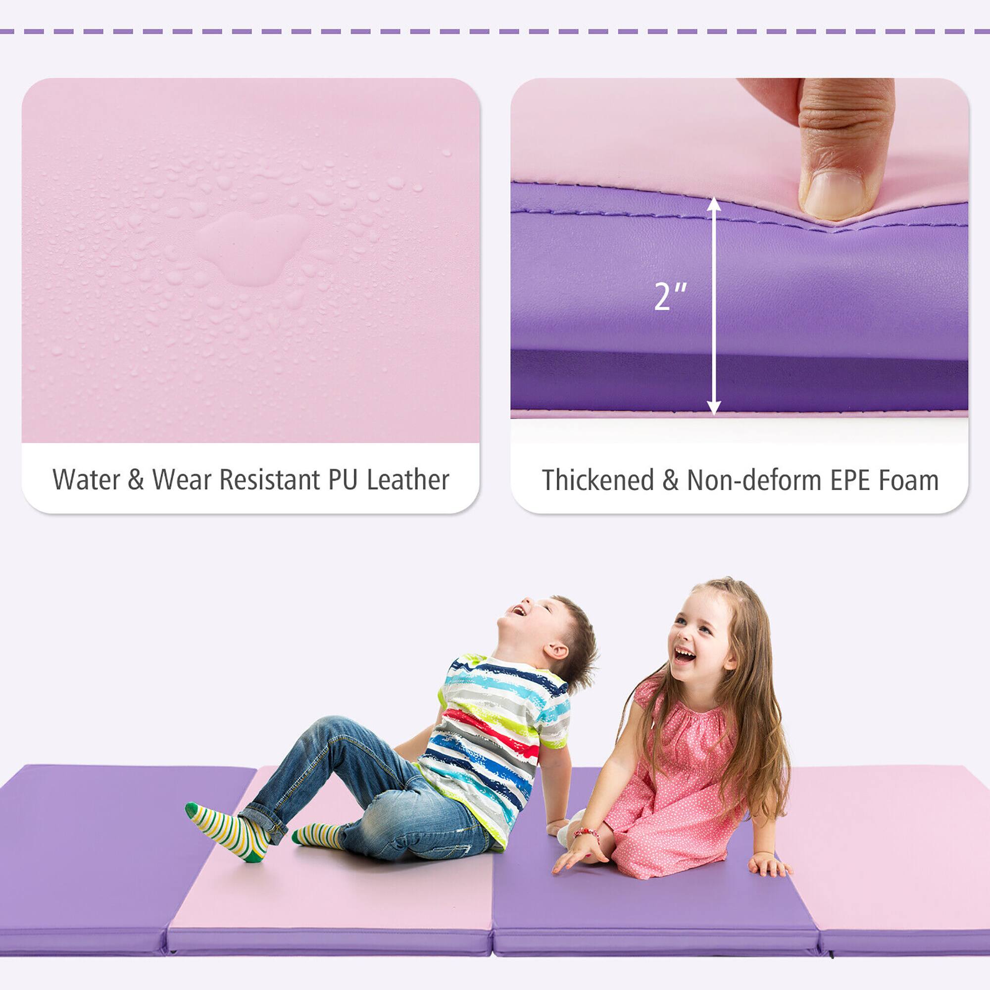 2" Water & Wear Resistant PU Leather  
Thickened & Non-deform EPE Foam