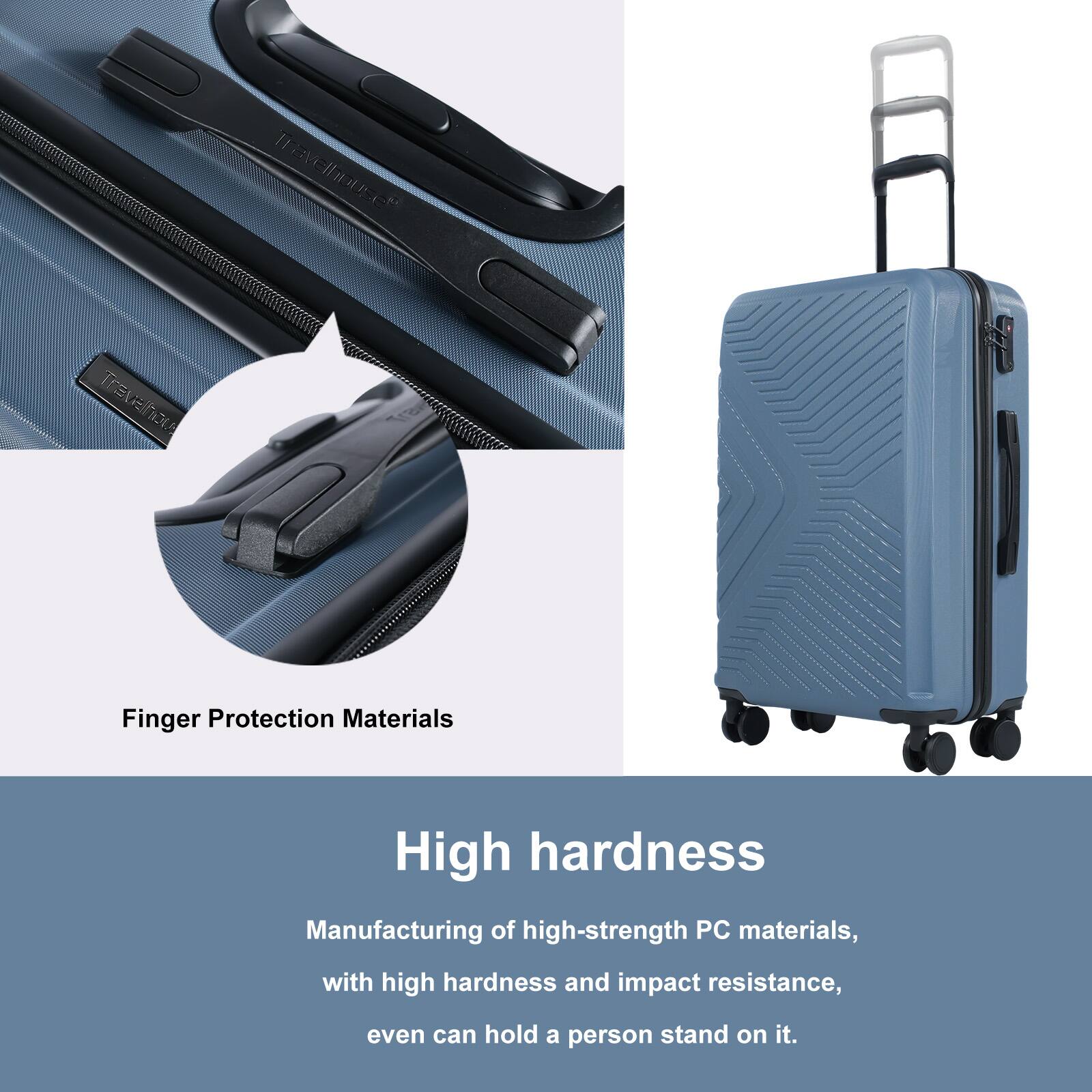 Travelhouse

Finger Protection Materials

High hardness

Manufacturing of high-strength PC materials, with high hardness and impact resistance, even can hold a person stand on it.