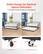 Roller Design for Optimal Space Utilization
A Versatile Furniture Solution for Small Spaces
360° Smooth Casters
2 with Locking Function