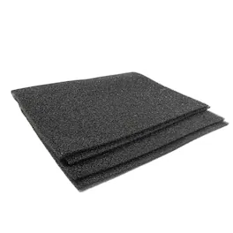 HQRP - Cut-to-Fit Foam Air Filter Sheets 24 x 15 x 1/4 in, Washable Reusable, 2 Pack for Window AC