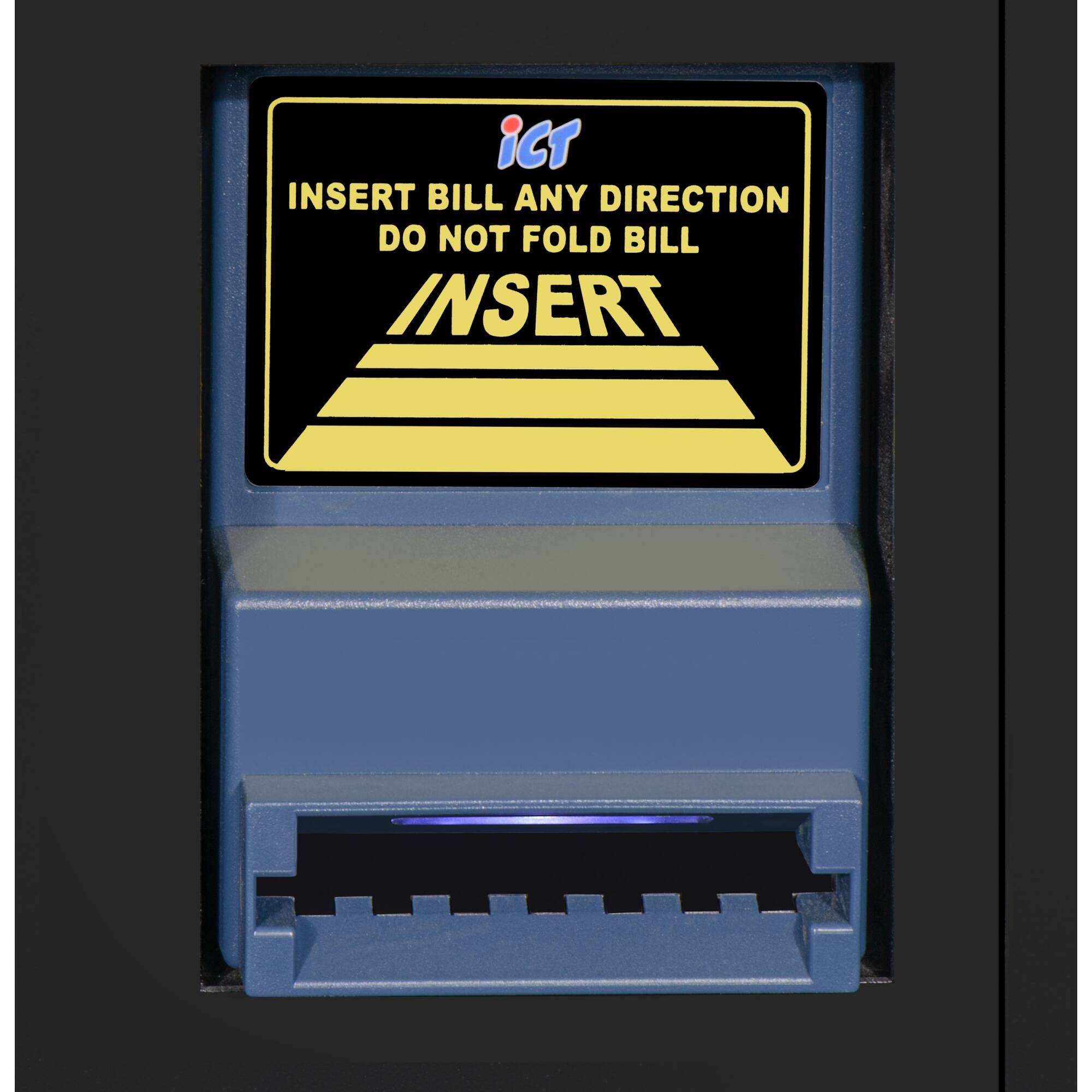 iGT

INSERT BILL ANY DIRECTION  
DO NOT FOLD BILL  
INSERT