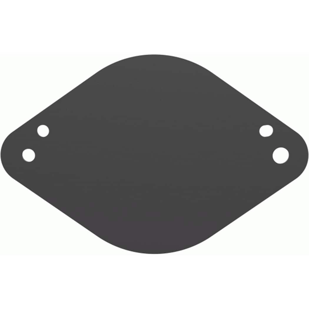 Alt View 13. Metra - Speaker Adapter Plate for Select Toyota 2022-2024 Vehicles (2-Pack) - Black.