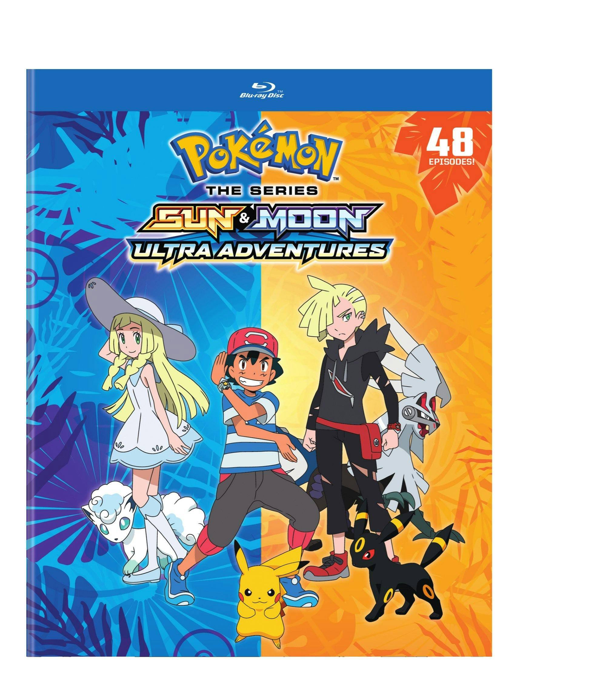 Front. Pokemon The Series : Sun and Moon - Ultra Adventures Complete Collection (Blu-ray Set) [Blu-ray].